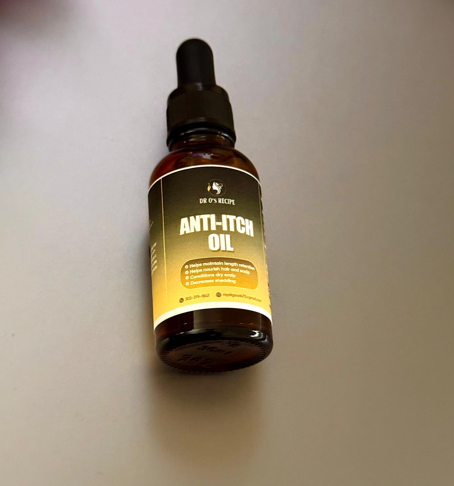 DR O's RECIPE ANTI-ITCH HAIR OIL